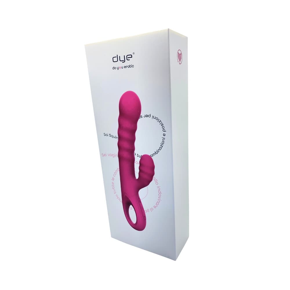 Vibratore Rabbit Doppia Stimolazione Punto G Clitoride in Silicone Ricaricabile - 9