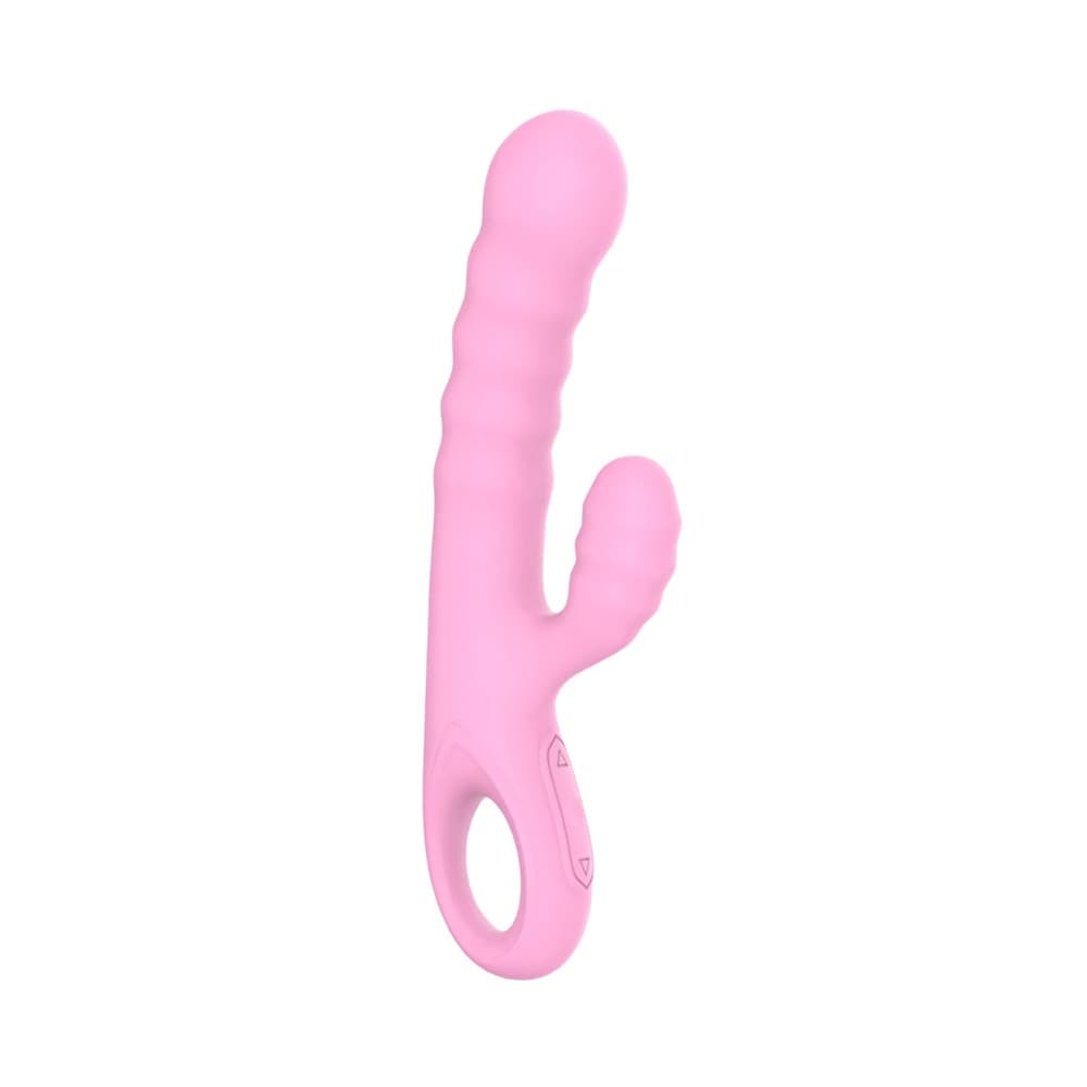 Vibratore Rabbit Doppia Stimolazione Punto G Clitoride in Silicone Ricaricabile - 10