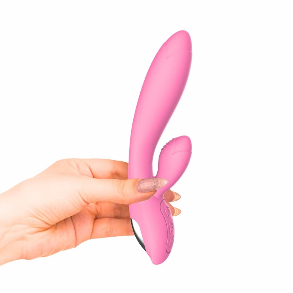 Vibratore Rabbit con Doppia Stimolazione Punto G e Clitoride in Silicone Sex Toy - 17