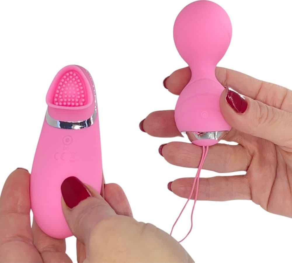 Ovetto Vibrante con Telecomando Palline Vaginali Vibranti Stimolatore Clitorideo - 6
