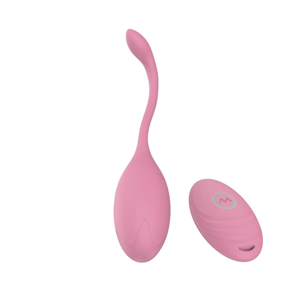 Ovetto Vibrante con Telecomando Vibratore Clitoride a 10 Modalità in Silicone - 11