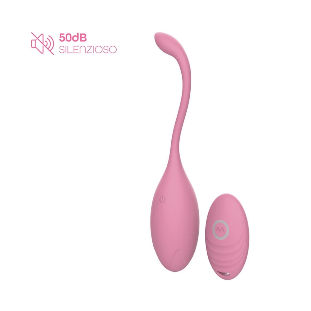 Ovetto Vibrante con Telecomando Vibratore Clitoride a 10 Modalità in Silicone - 17