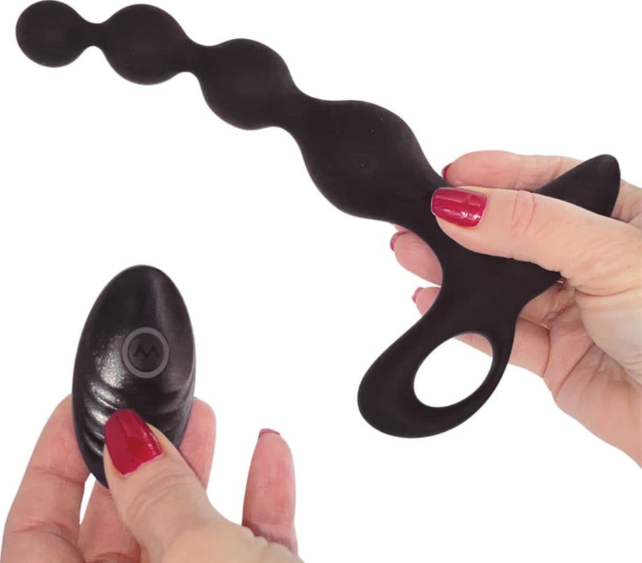 Palline Anali Vibranti Progressive Plug Anale Vibratore con Telecomando Sex Toy - 8