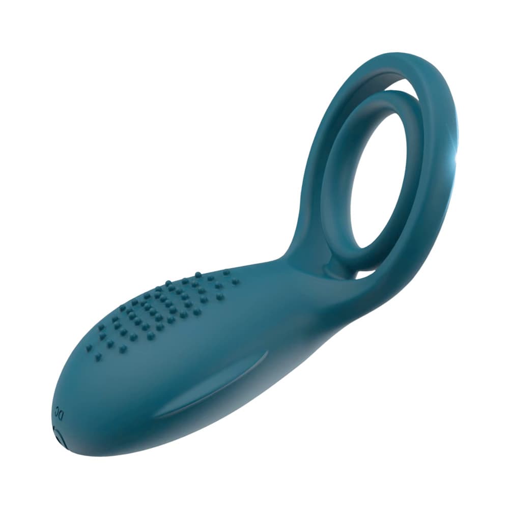 Anello Vibrante per Pene in Silicone con 10 Modalità Ricaricabile Silenzioso