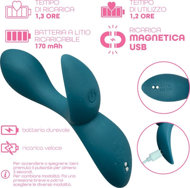 Vibratore Anale Massaggiatore Prostatico Controllo con App in Silicone Morbido - 16