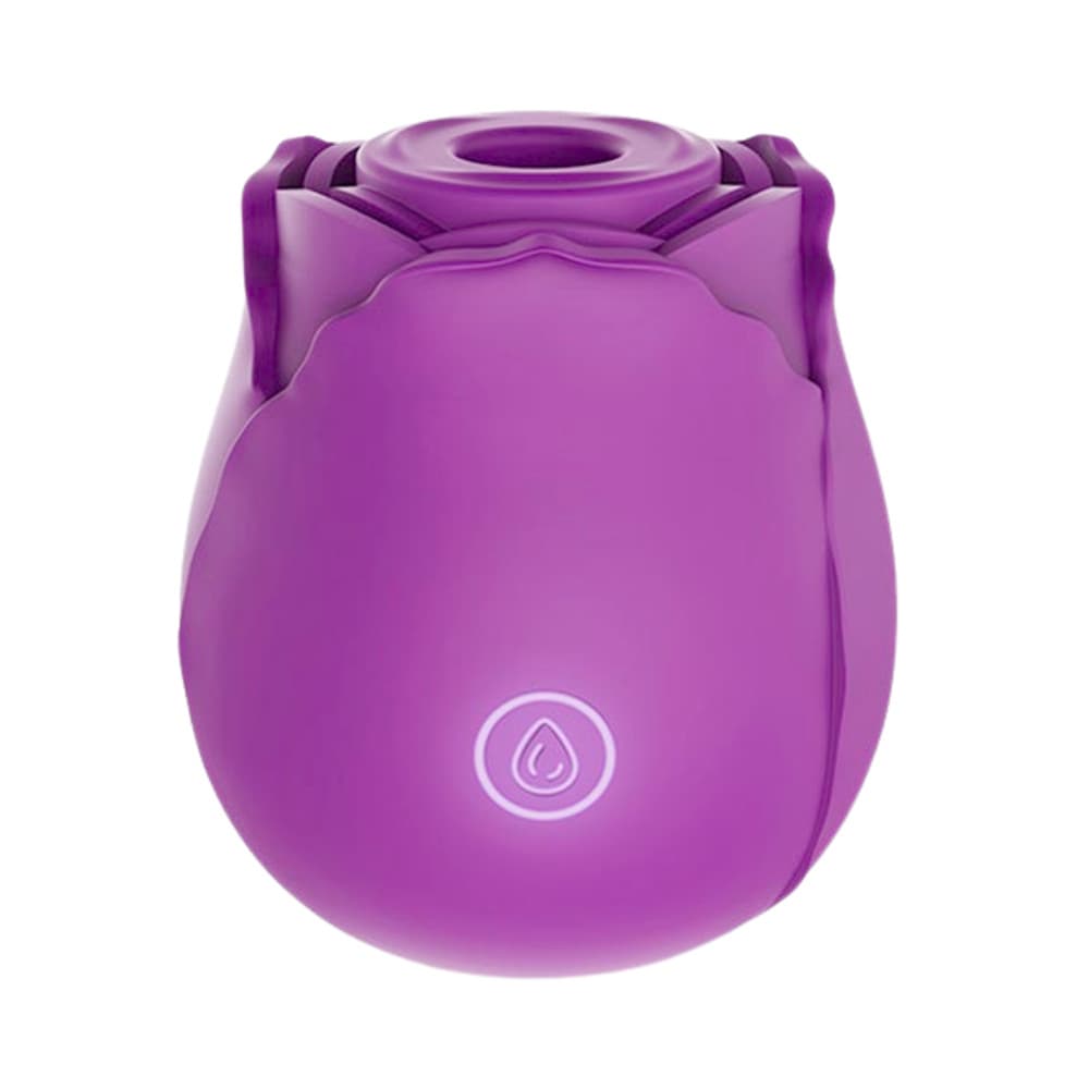 Succhia Clitoride Vibratore a Forma di Rosa Stimolatore con Suzione e Vibrazione - 19