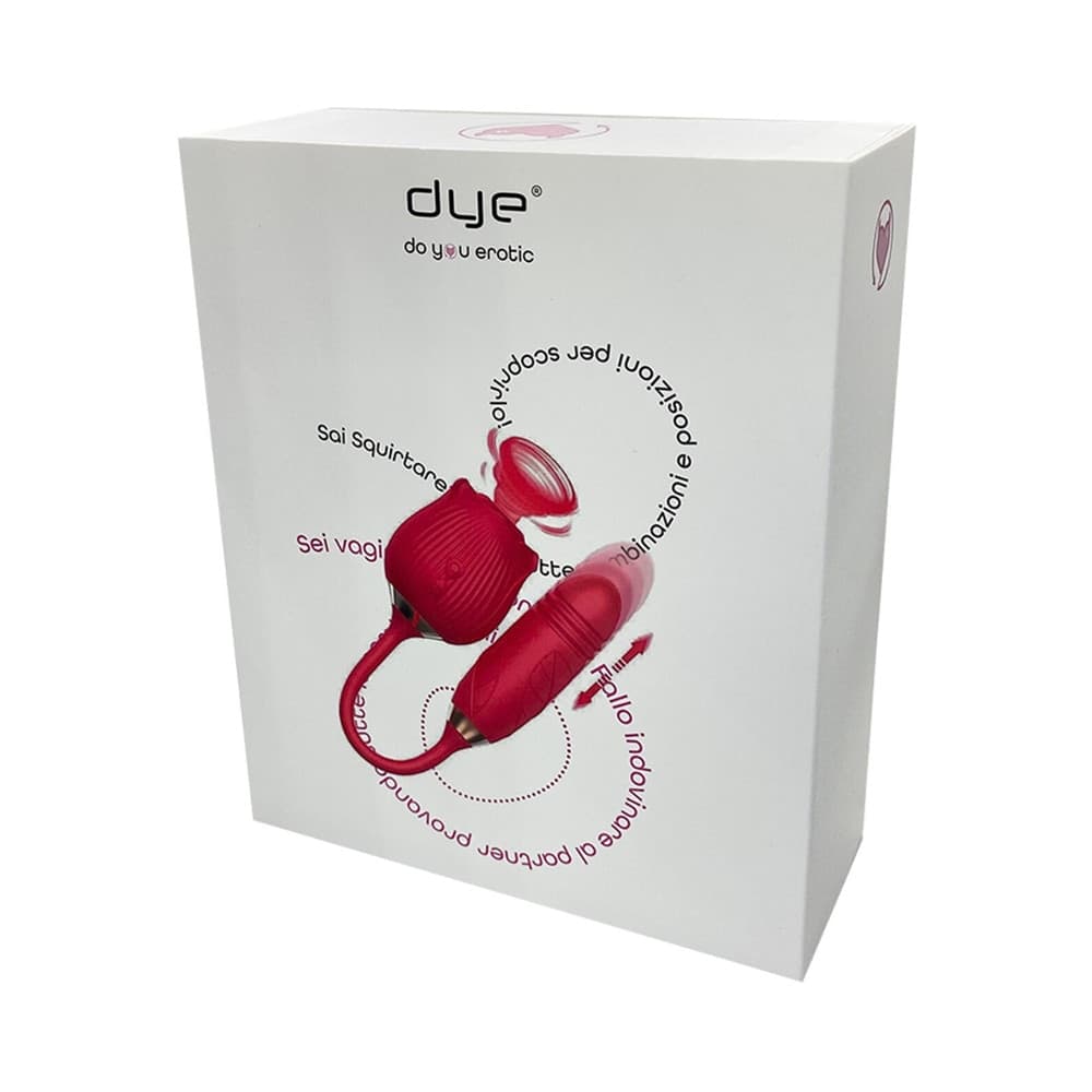 Vibratore Succhia Clitoride e Punto G doppia Stimolazione con Dildo Telescopico - 6