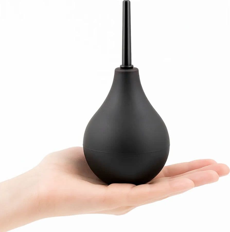 Doccia Anale in Silicone con Punta Rimovibile Clistere Peretta per Pulizia Ano - 4