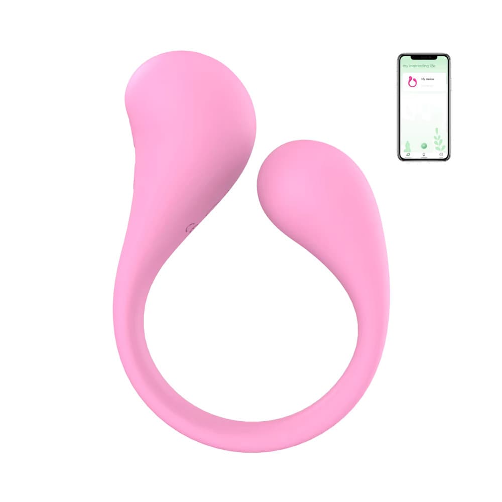 Vibratore Multifunzione per Doppia Stimolazione Controllo con App Modellabile - 19