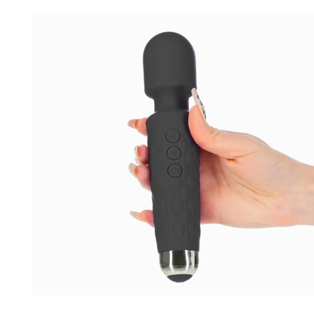 Wand Massager Massaggiatore Vibratore Ricaricabile in Silicone Sex Toy per Donna - 20