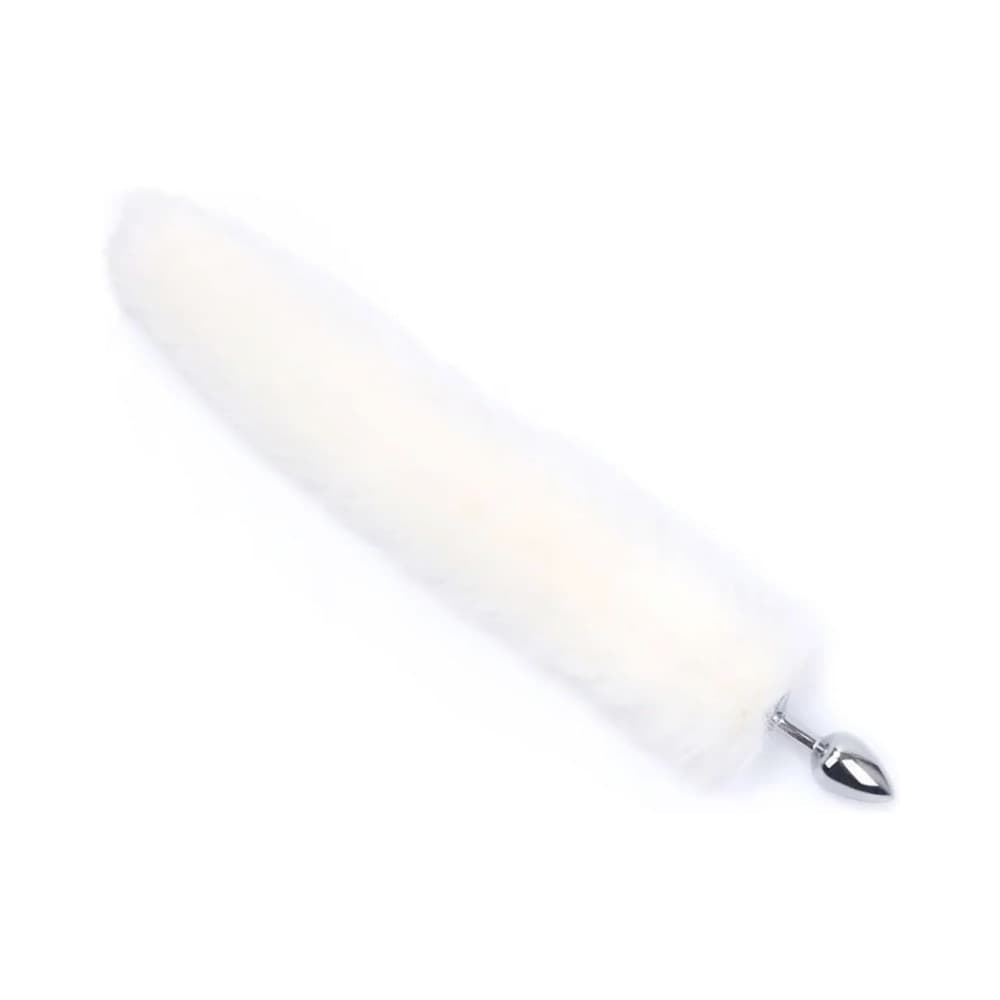 Anal Plug Tail con Coda Peluche in Pelliccia Sintetica Morbida Realistica Sexy - 8