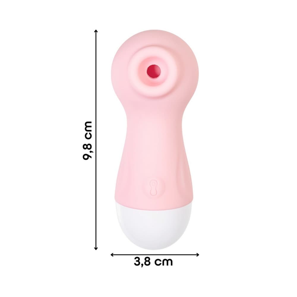 Succhia Clitoride Stimolatore Clitorideo a Suzione in Silicone Clit Sucker SexToy - 9