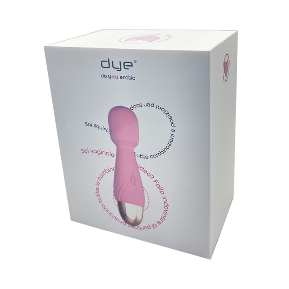 Mini Wand Massager in Silicone Morbido Massaggiatore Vibratore Clitorideo USB - 5