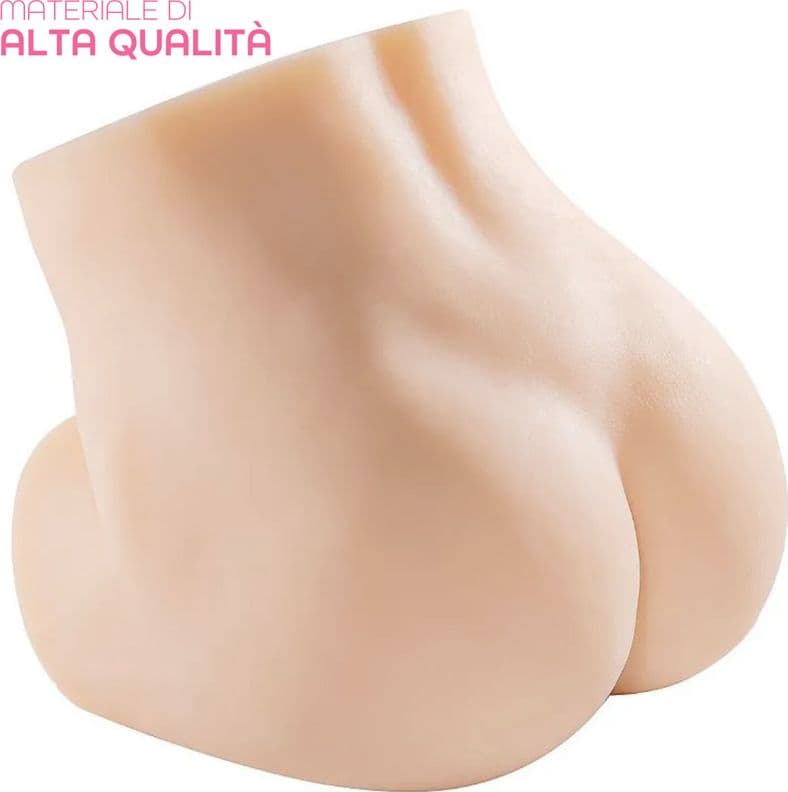 Masturbatore Realistico in Silicone Sensazione Reale Bambola Doppia Penetrazione - 5