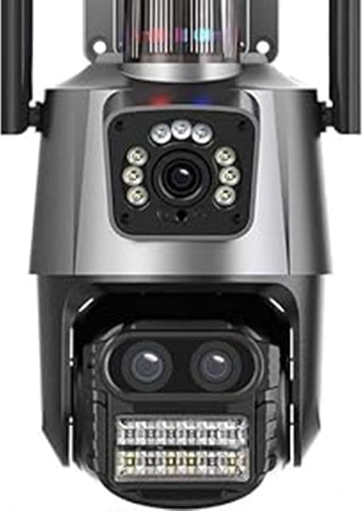 TELECAMERA PER SICUREZZA DOMESTICA WIRELESS ESTERNA ZOOM 8X CAM VIDEO SORVEGLIANZA - 4