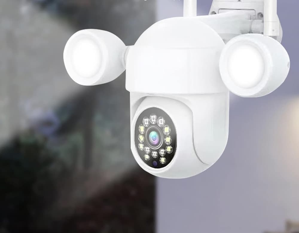 TELECAMERA PTZ WIFI 4K HDR DI SICUREZZA VIDEOSORVEGLIANZA INTELLIGENTE VISIONE NOTTURNA - 5