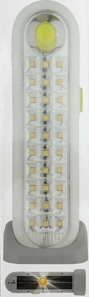 LUCE DI EMERGENZA SOLARE 30 LUCI LED SMD AD ALTA LUMINOSITÀ RICARICABILE PORTATILE Q-D30 - 3