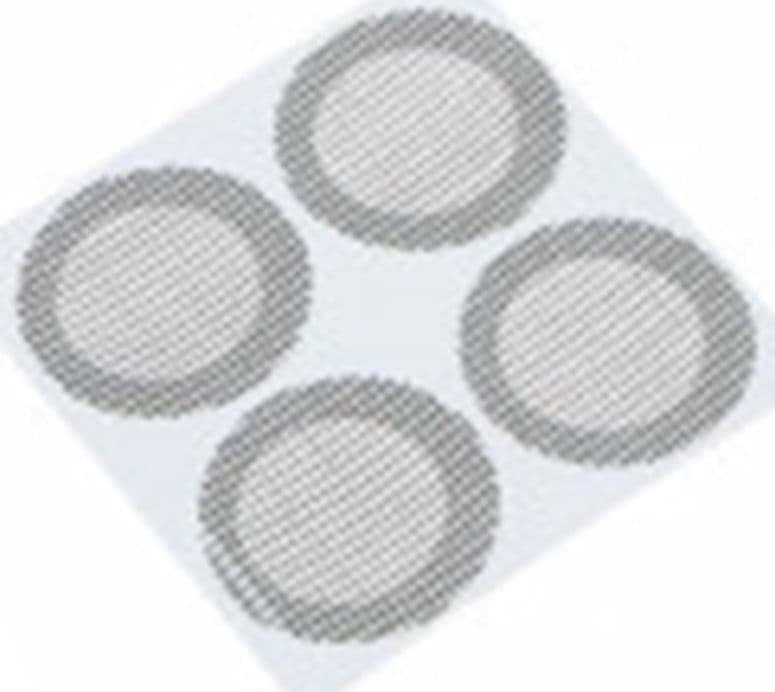 SET DI TOPPE CIRCOLARI ADESIVE PER RIPARAZIONE FORI STRAPPI ZANZARIERE DA 45 MM 622148 - 5