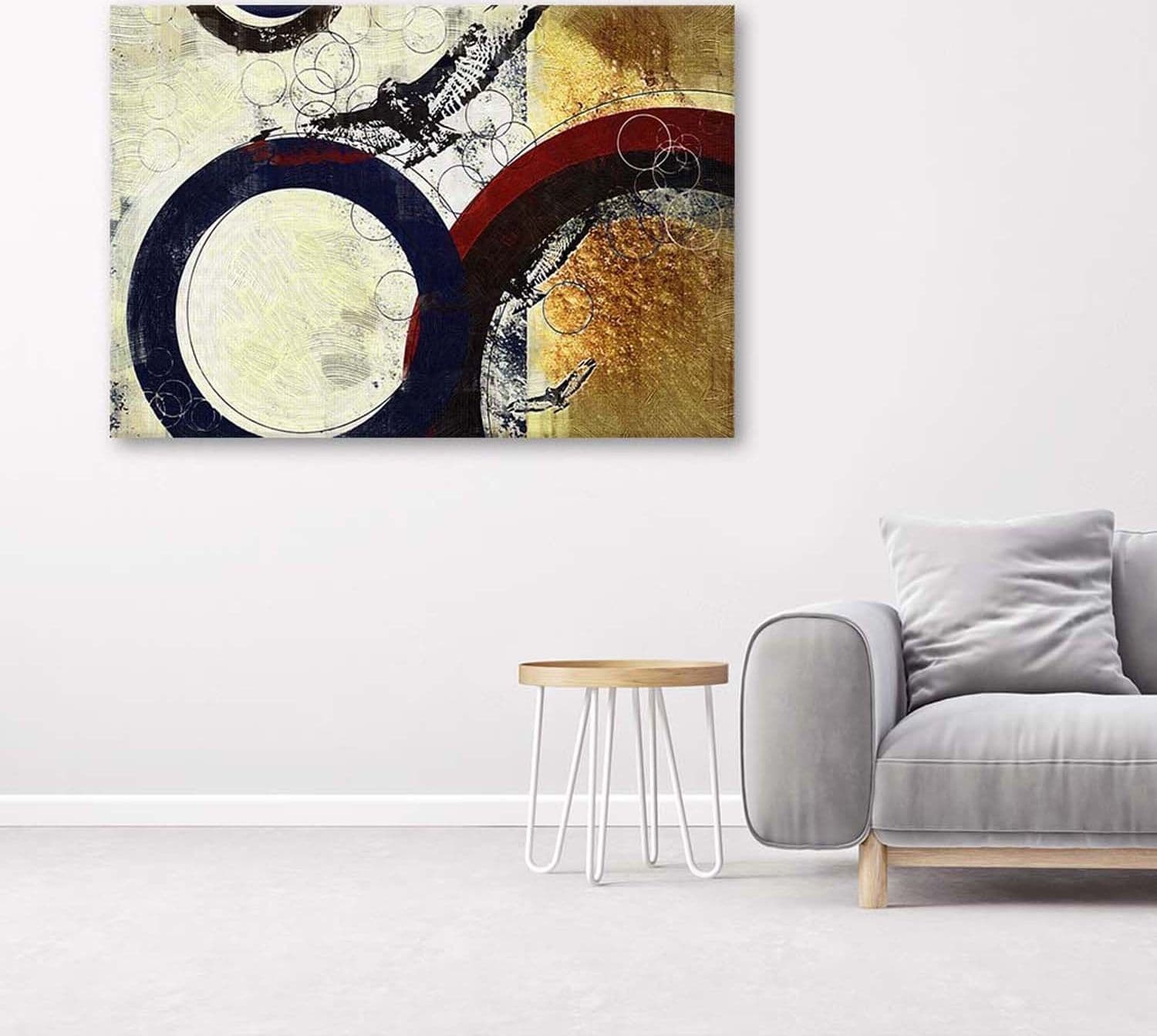 Quadro su tela, Cerchio astratto - 2