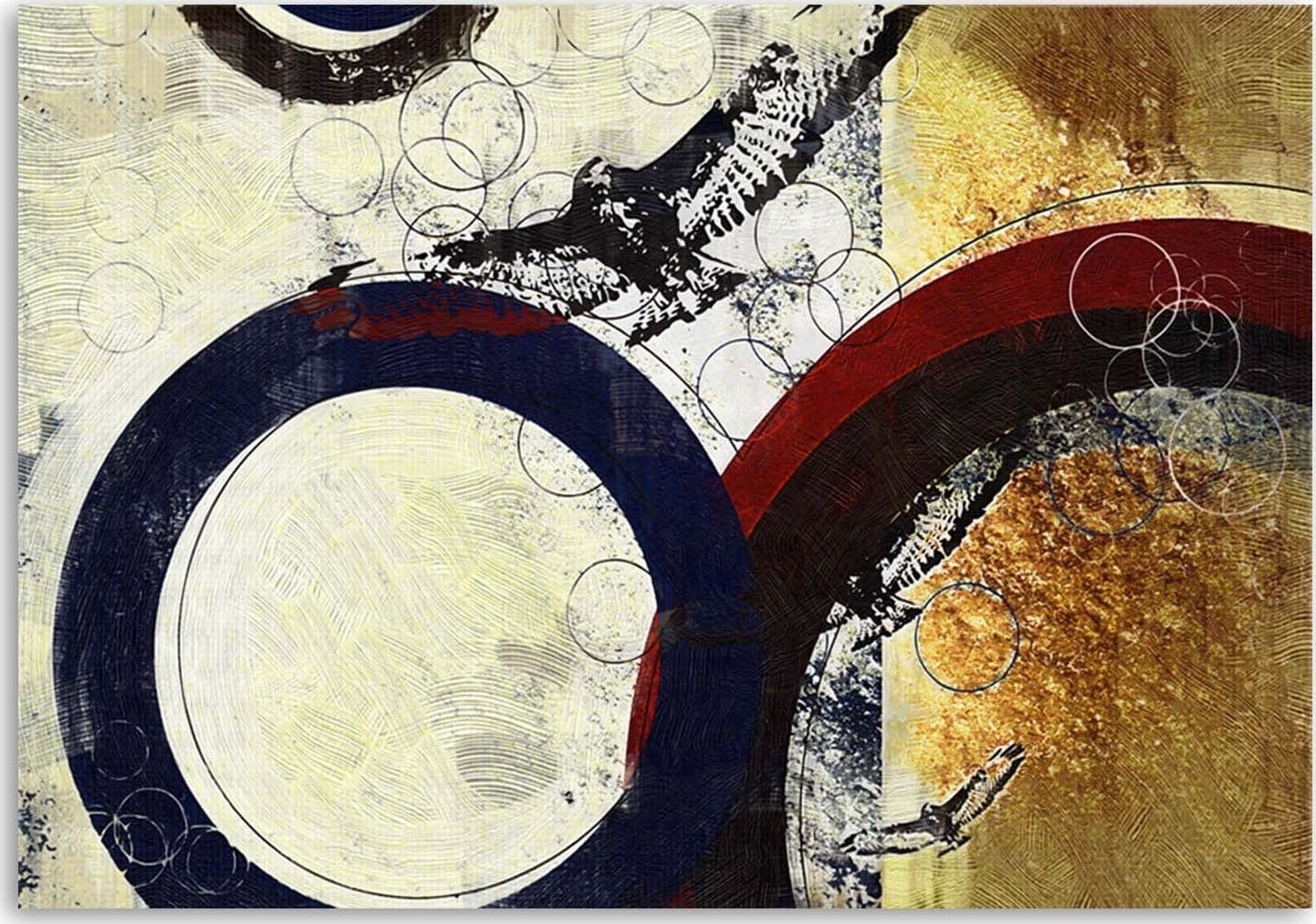 Quadro su tela, Cerchio astratto - 3
