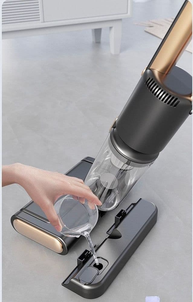 ASPIRAPOLVERE LAVAPAVIMENTI PORTATILE 2IN1 PULITORE LAVASCIUGA MOP PULIZIA A SECCO E UMIDO - 6