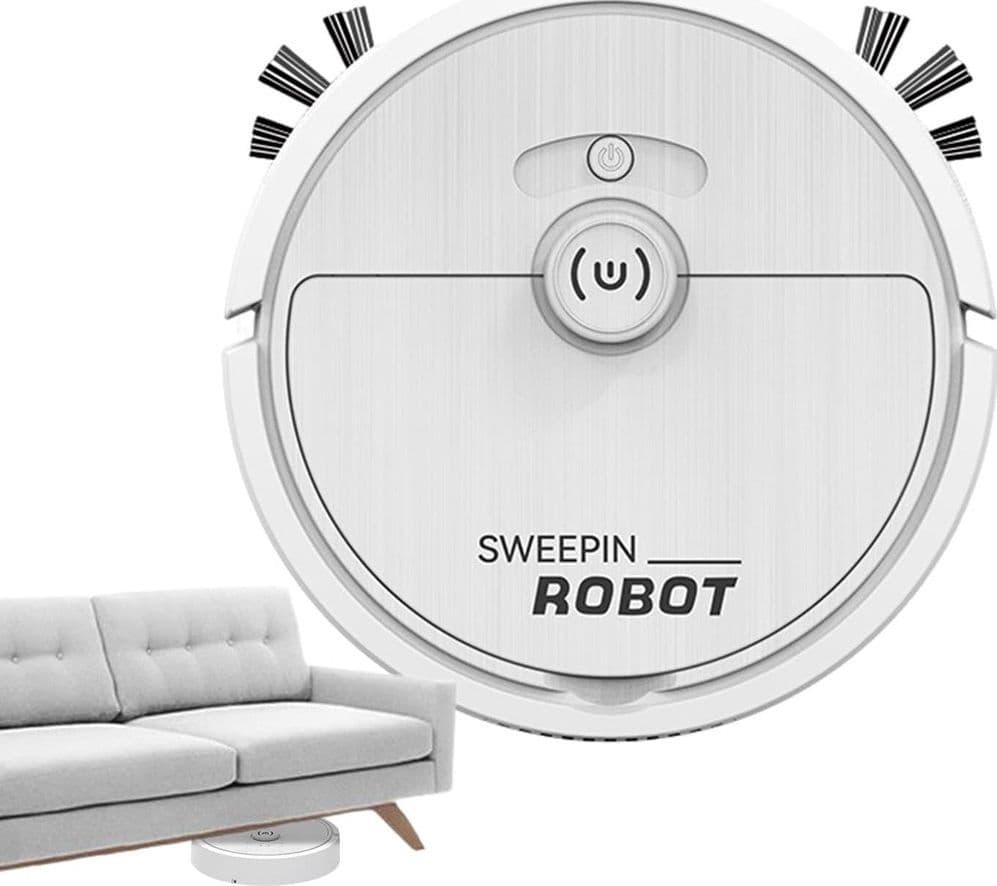 ROBOT SPAZZANTE ASPIRAPOLVERE AUTOMATICO INTELLIGENTE MULTIFUNZIONE PER PULIZIA CASA - 11