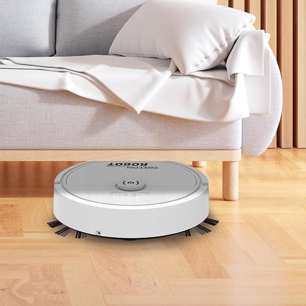 ROBOT SPAZZANTE ASPIRAPOLVERE AUTOMATICO INTELLIGENTE MULTIFUNZIONE PER PULIZIA CASA - 5
