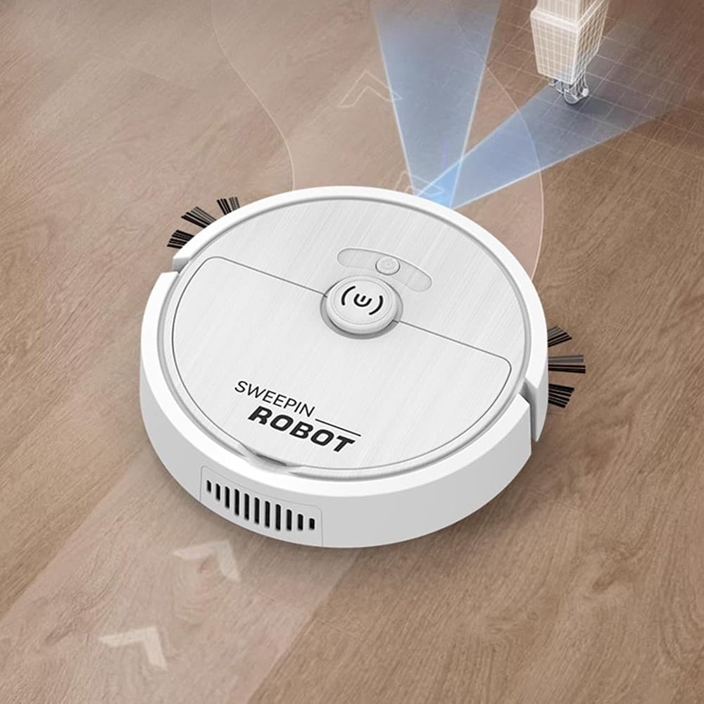 ROBOT SPAZZANTE ASPIRAPOLVERE AUTOMATICO INTELLIGENTE MULTIFUNZIONE PER PULIZIA CASA - 8