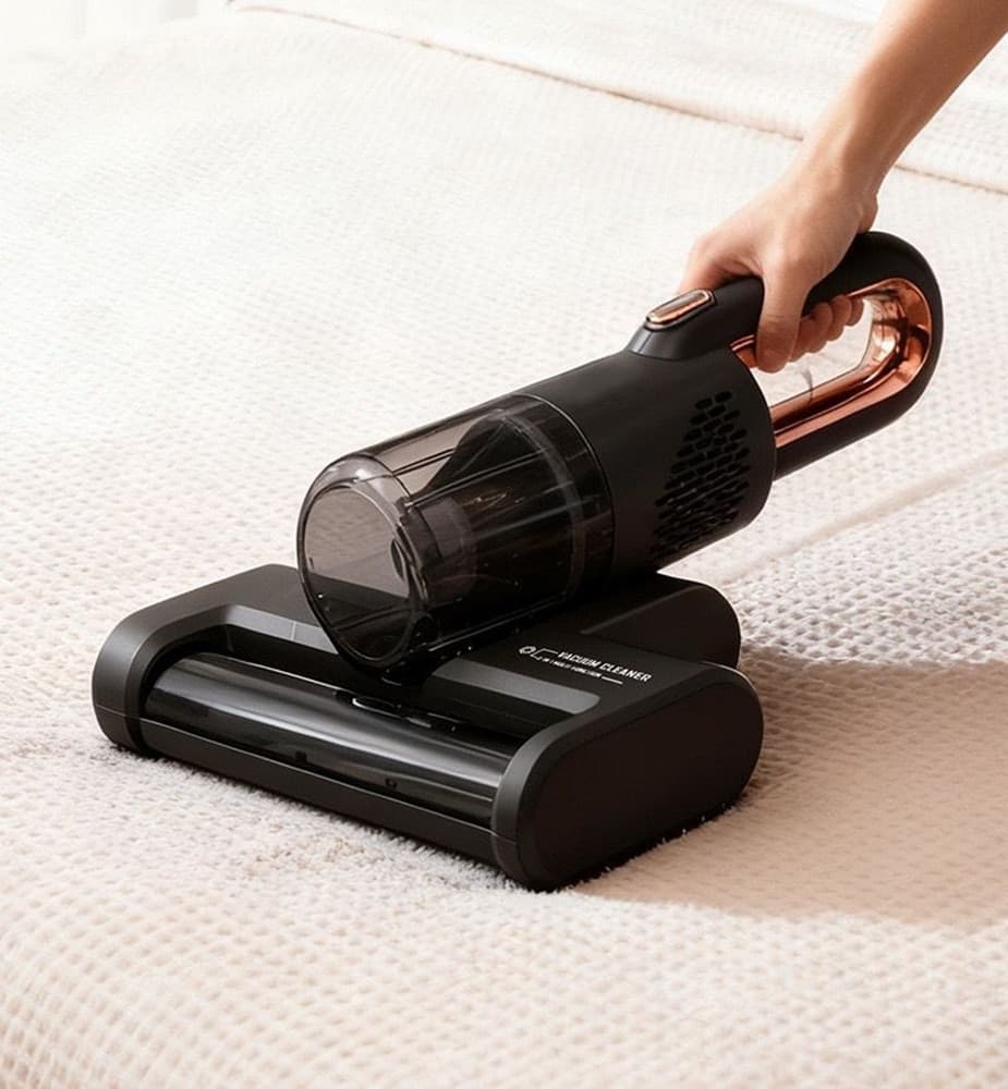 ASPIRAPOLVERE PORTATILE MULTIFUNZIONE INTELLIGENTE 3IN1 PULIZIA PROFONDA ASPIRA ACARI - 11