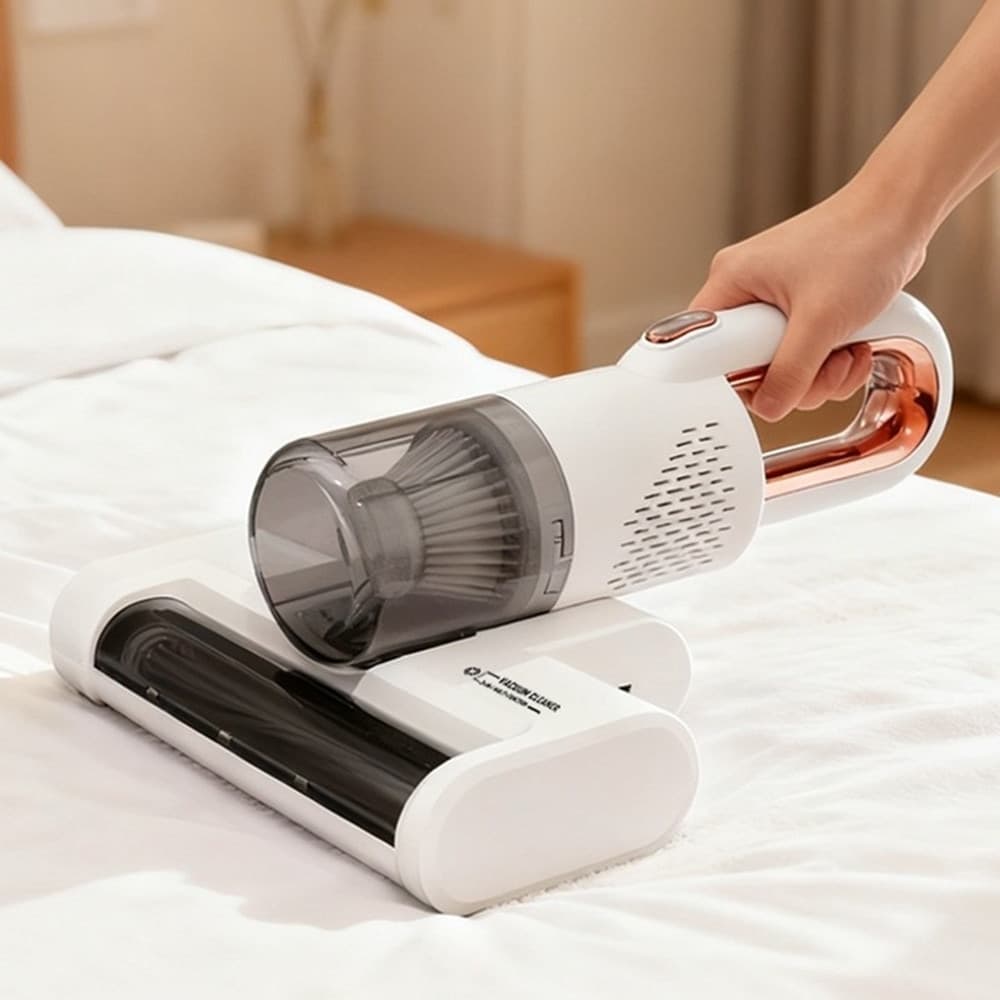 ASPIRAPOLVERE PORTATILE MULTIFUNZIONE INTELLIGENTE 3IN1 PULIZIA PROFONDA ASPIRA ACARI - 9