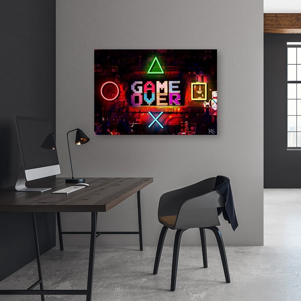 Quadro su tela, Gioco sul giocatore - 2
