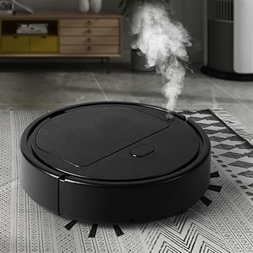 ROBOT ASPIRAPOLVERE A VAPORE 3IN1 INTELLIGENTE POTENTE SILENZIOSO PER PULIZIA CASA UFFICIO - 13