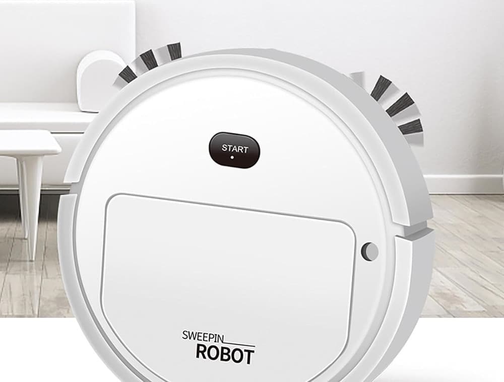 ROBOT ASPIRAPOLVERE A VAPORE 3IN1 INTELLIGENTE POTENTE SILENZIOSO PER PULIZIA CASA UFFICIO - 10
