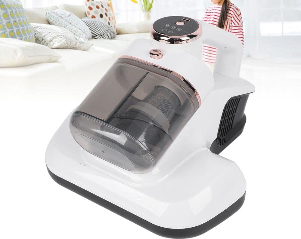 ASPIRAPOLVERE SENZA FILI PORTATILE RIMUOVI ACARI CON DOPΡΡΙΑ TAZZA 3 VELOCITÀ TECNOLOGIA UV-C - 7