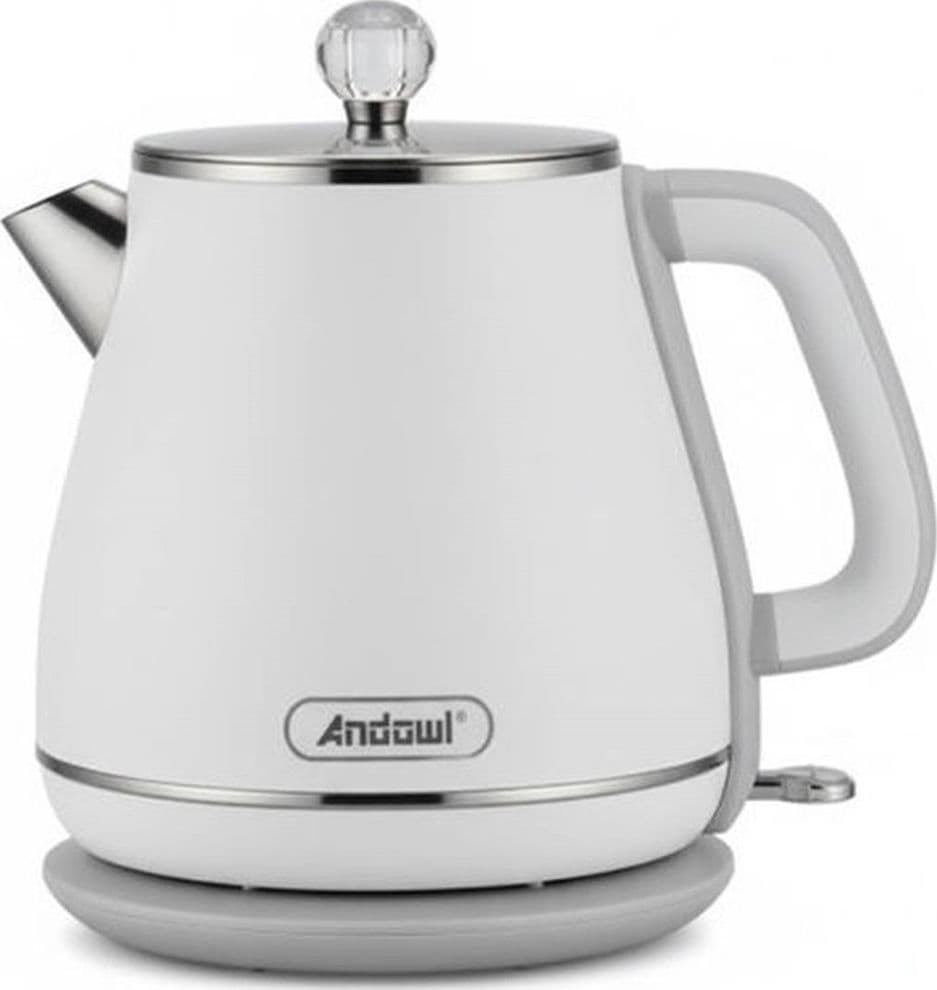 BOLLITORE ELETTRICO IN ACCIAIO INOX CAPACITÀ 1,8 LT 1800 W SPEGNIMENTO AUTOMATICO Q-RS700 - 3