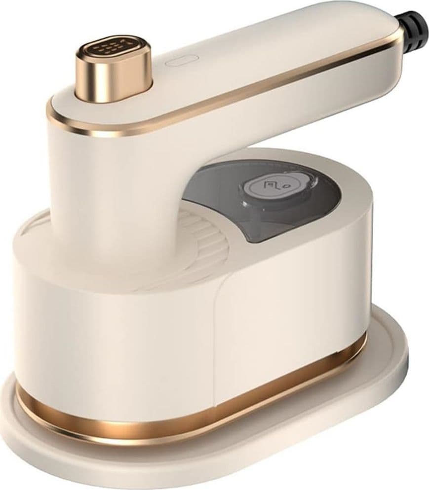 MINI FERRO DA STIRO ELETTRICO PORTATILE PIEGHEVOLE STIRATURA A SECCO VAPORE PER VIAGGI - 2