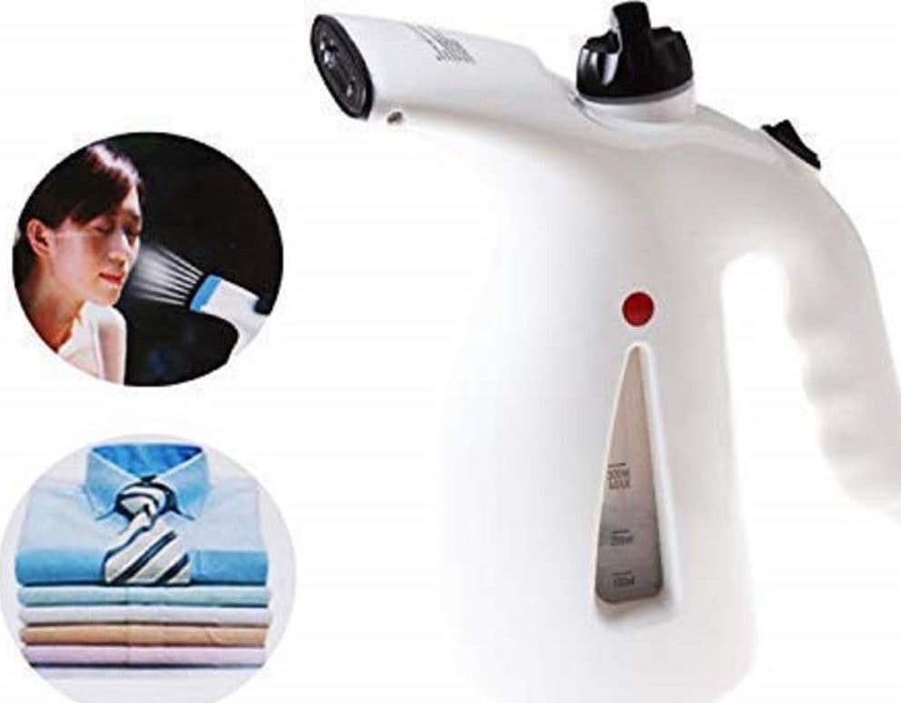 VAPORIZZATORE PORTATILE MULTIFUNZIONE PER INDUMENTI VISO 4IN1 STIRA STERILIZZA UMIDIFICA
