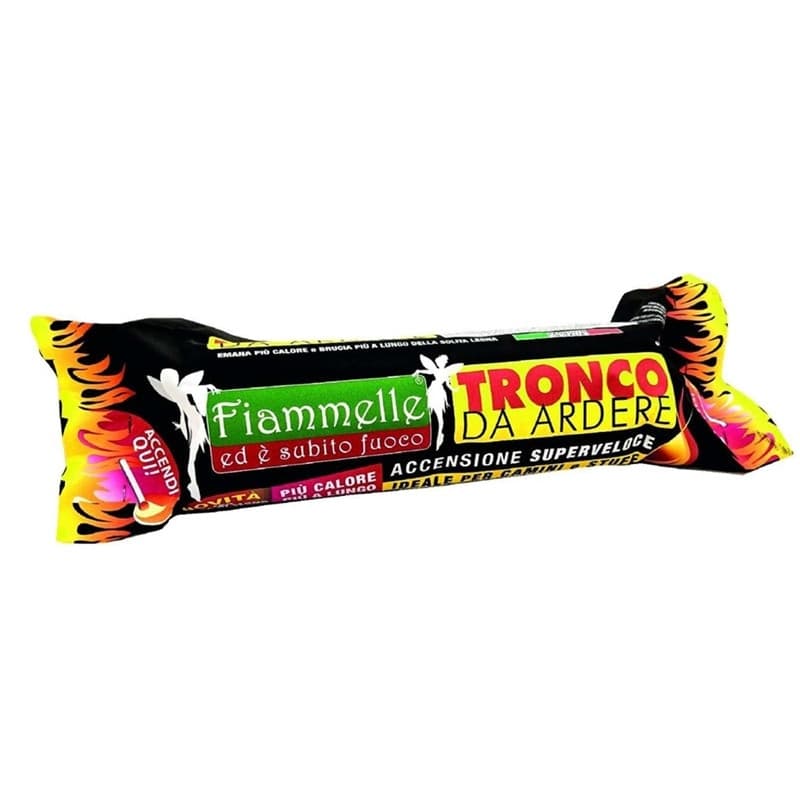 TRONCO DA ARDERE 800GR TRONCHETTO ACCENDIFUOCO ACCENSIONE SUPERVELOCE CAMINI STUFE 096493