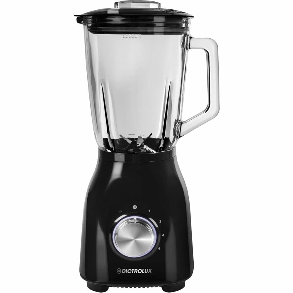 FRULLATORE ELETTRICO CON CARAFFA IN VETRO GRADUATA 1,5 LITRI 1000 WATT 4 VELOCITÀ