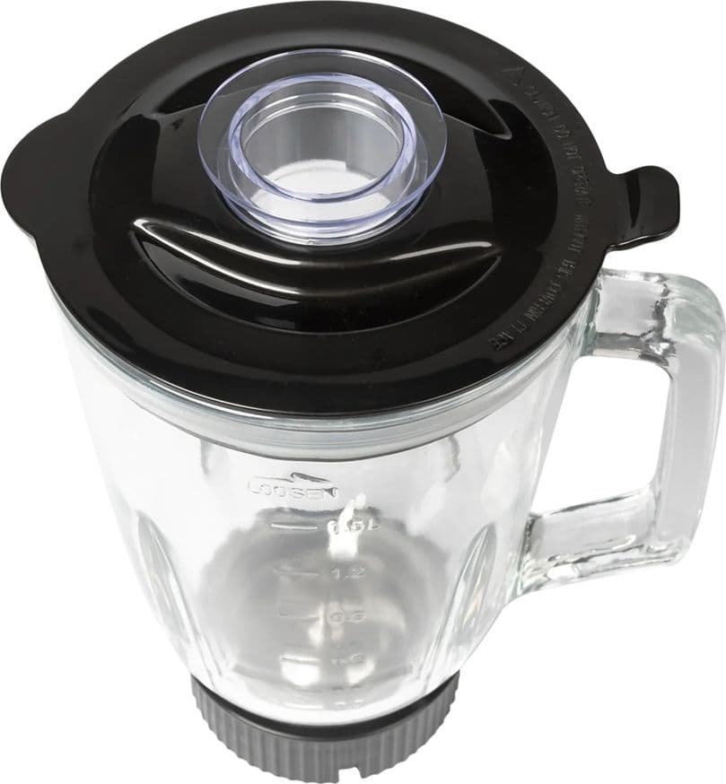 FRULLATORE ELETTRICO 800W 1,5LT CON CARAFFA IN VETRO ESTRAIBILE 2 VELOCITÀ REGOLABILI - 3