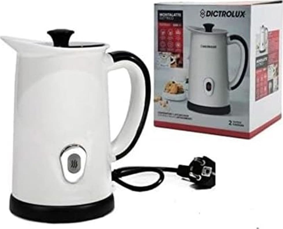 MONTALATTE ELETTRICO 550W 2 FUNZIONI RISCALDA SCHIUMA SPEGNIMENTO AUTOMATICO ANTIADERENTE - 3