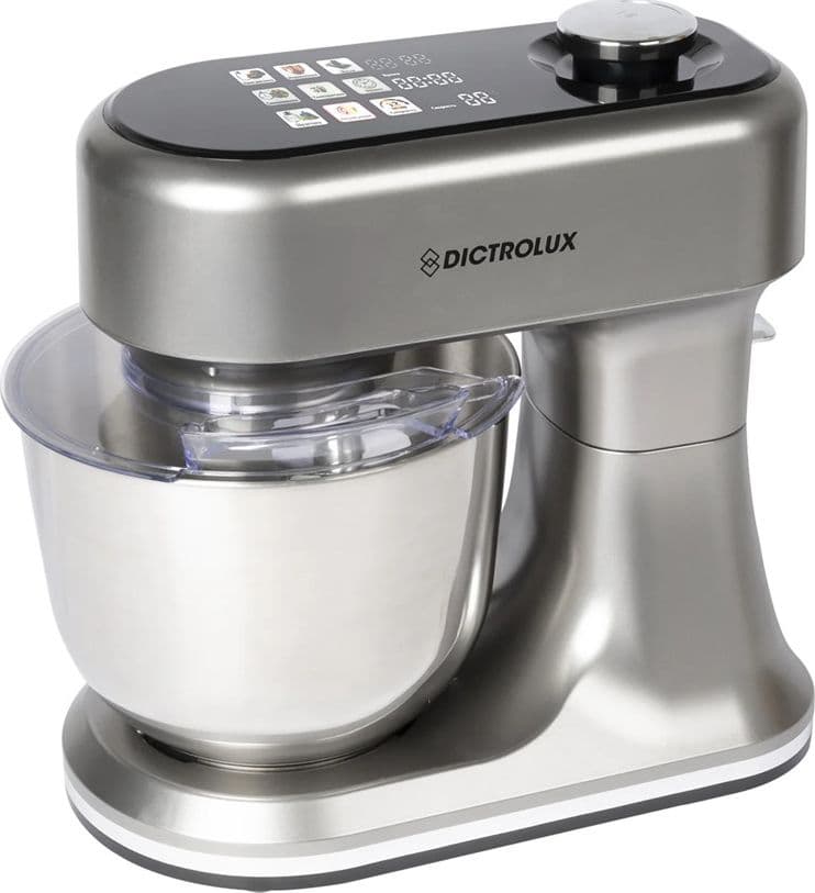 IMPASTATRICE MULTIFUNZIONE 3 IN 1 DISPLAY DIGITALE TOUCH CON BILANCIA INTEGRATA 5LT 1500W - 4
