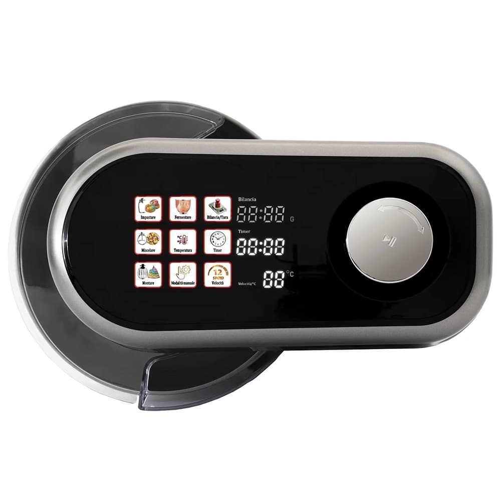 IMPASTATRICE MULTIFUNZIONE 3 IN 1 DISPLAY DIGITALE TOUCH CON BILANCIA INTEGRATA 5LT 1500W - 5