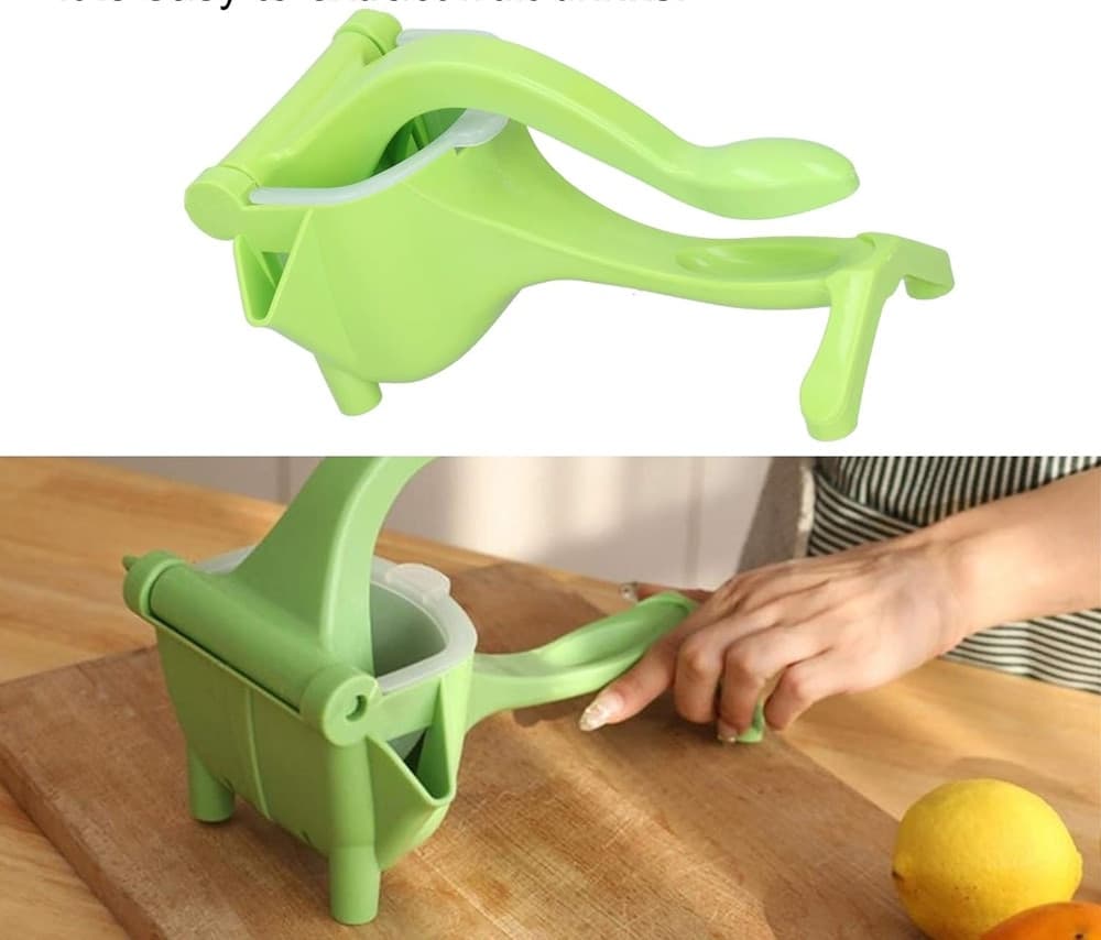 SPREMIAGRUMI MANUALE PORTATILE ESTRATTORE FRUTTA CON FILTRO IN POLISTIRENE RIMOVIBILE - 5