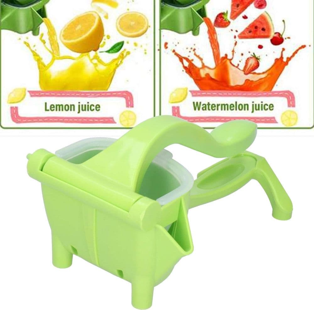 SPREMIAGRUMI MANUALE PORTATILE ESTRATTORE FRUTTA CON FILTRO IN POLISTIRENE RIMOVIBILE - 6