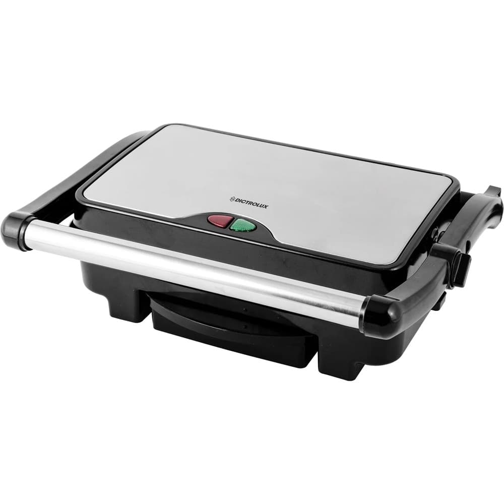 BISTECCHIERA ELETTRICA 1500 WATT PIASTRE IN ALLUMINIO ANTIADERENTE MANIGLIA TERMO-ISOLATA