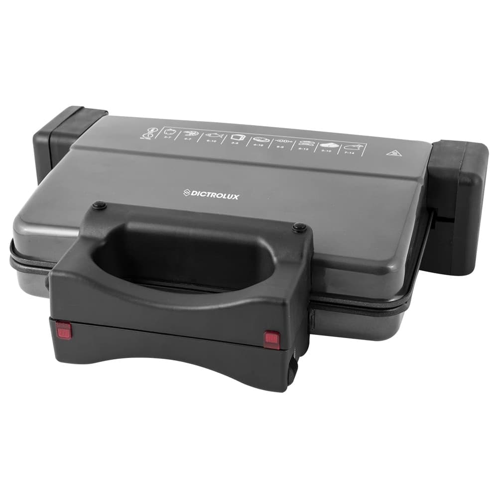 BISTECCHIERA ELETTRICA 2000W ACCENSIONE SEPARATA PIASTRE ALLUMINIO ANTIADERENTI RIMOVIBILI