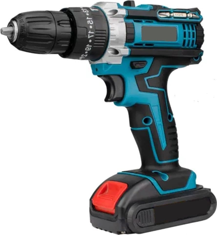 KIT 118PZ VALIGETTA ATTREZZI CON TRAPANO AVVITATORE A 2 BATTERIA 48V MOTORE BRUSHLESS - 5
