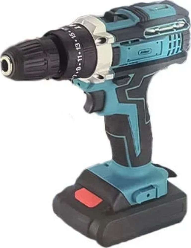 SET TRAPANO AVVITATORE ELETTRICO A BATTERIA 48V CON VALIGETTA PORTA ATTREZZI Q-DZ1721 - 3