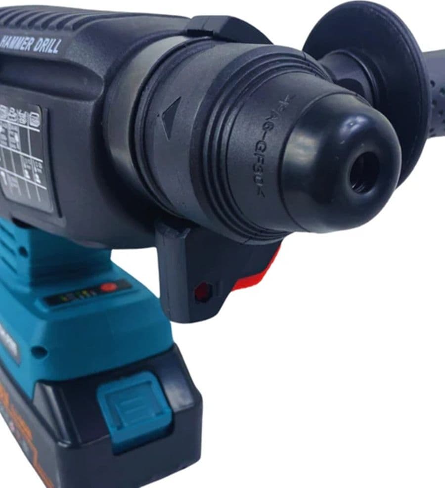 TRAPANO TASSELLATORE MARTELLO A PERCUSSIONE BATTERIA DA 88VF SENZA FILI MOTORE BRUSHLESS - 6